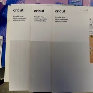 Cricut Printable Vinyl (3 packs)